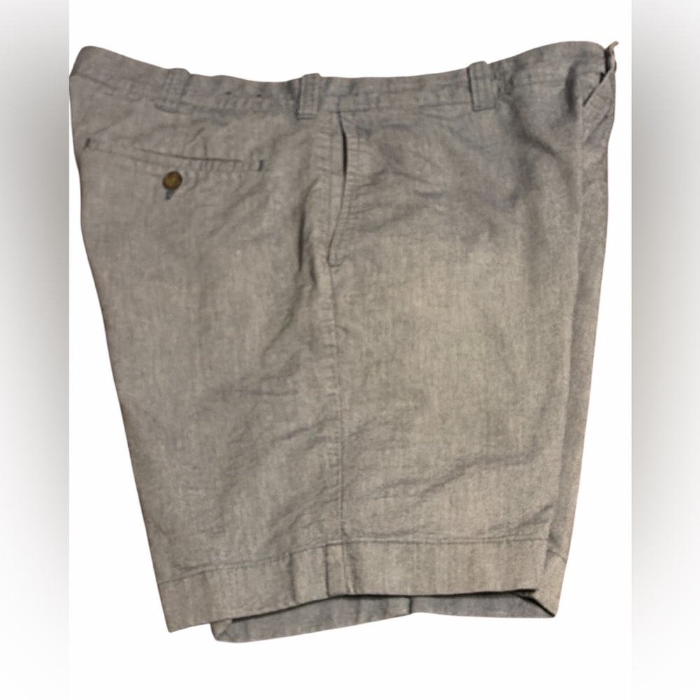 Classic J Crew Blue Chambray Men's Flat Front Shorts